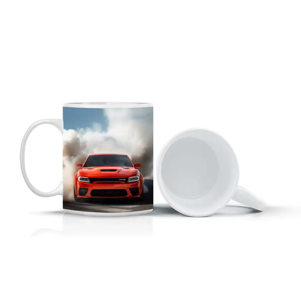Dodge Charger SRT Burnout Smoke Track – Mugs