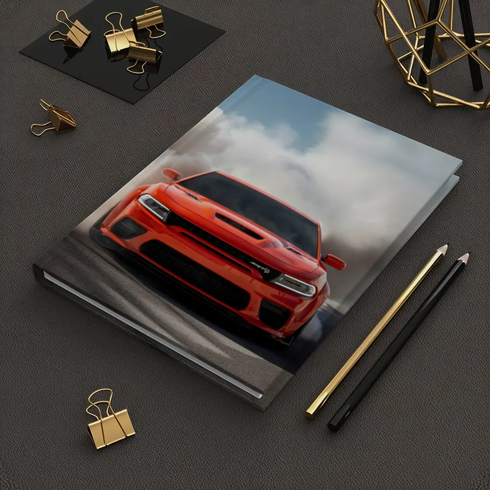 Dodge Charger SRT Burnout Smoke Track – Notebooks