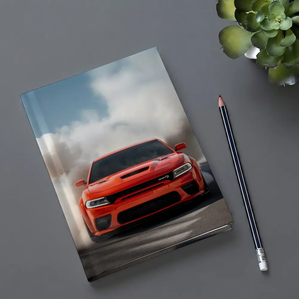 Dodge Charger SRT Burnout Smoke Track – Notebooks