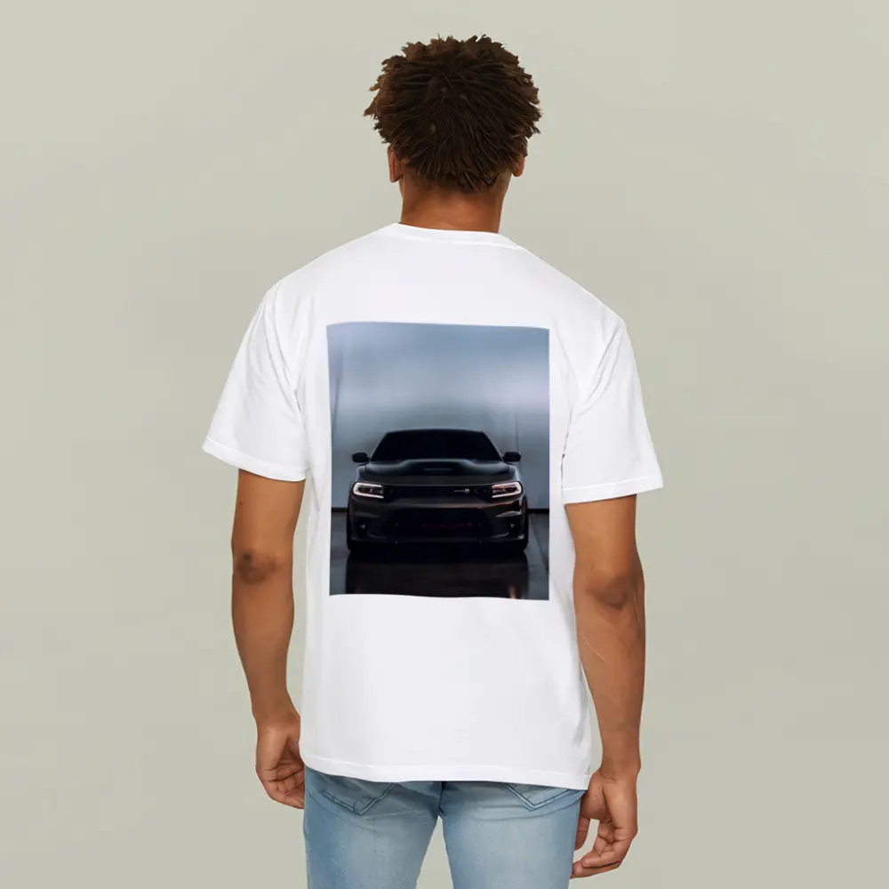 Dodge Charger Dark Front View Studio – T-Shirts