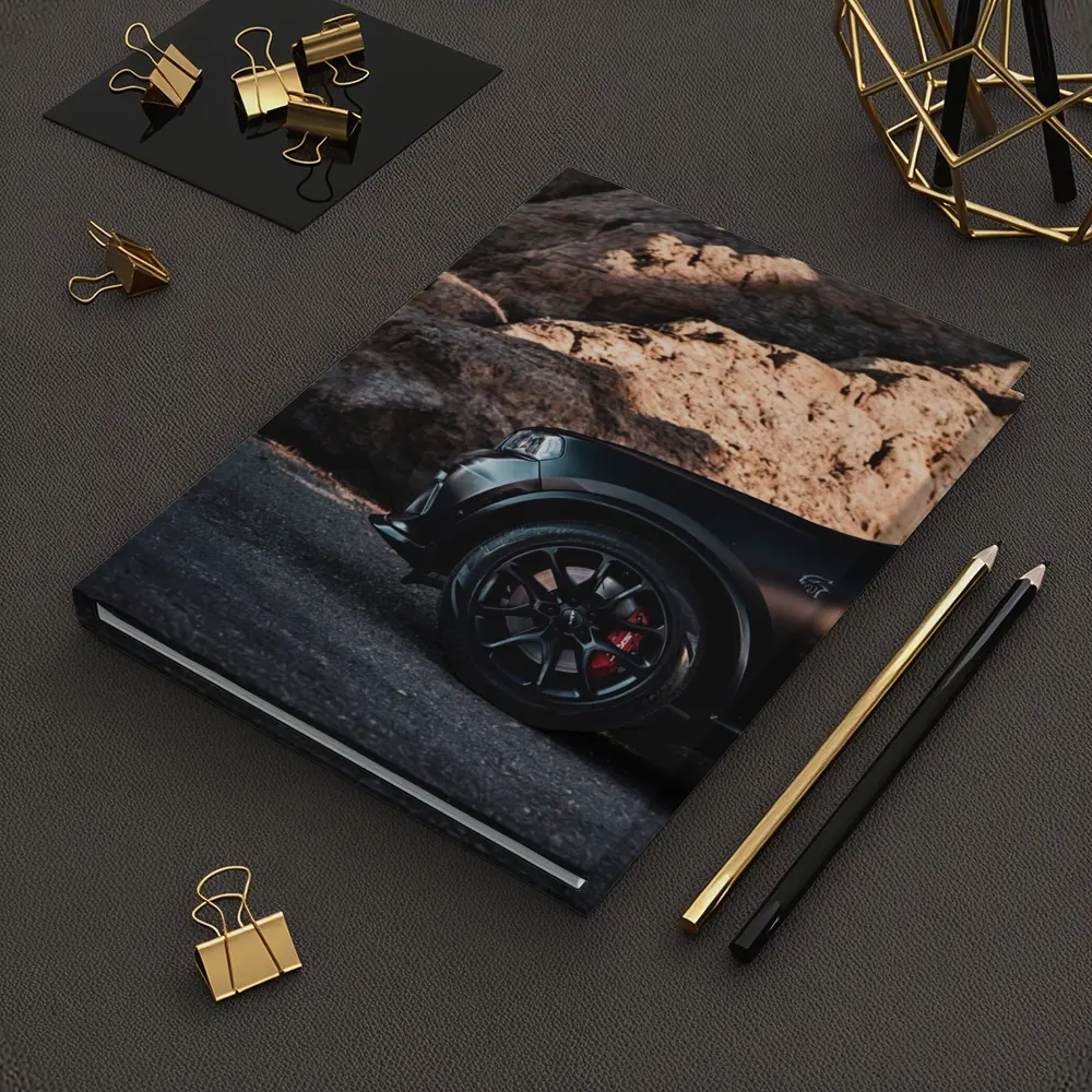 Dodge Durango Black Matte Rocky Mountain Background – Notebooks