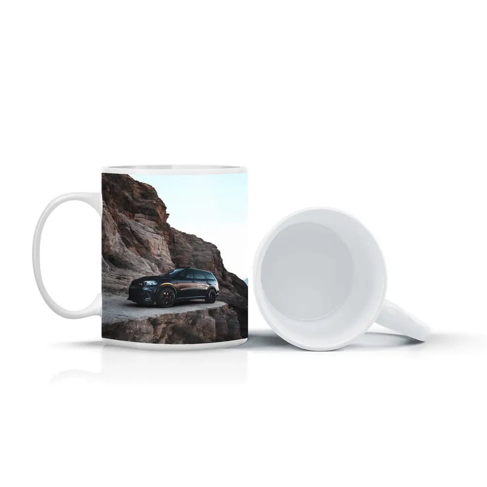 Dodge Durango Black Rocky Mountain Backdrop – Mugs