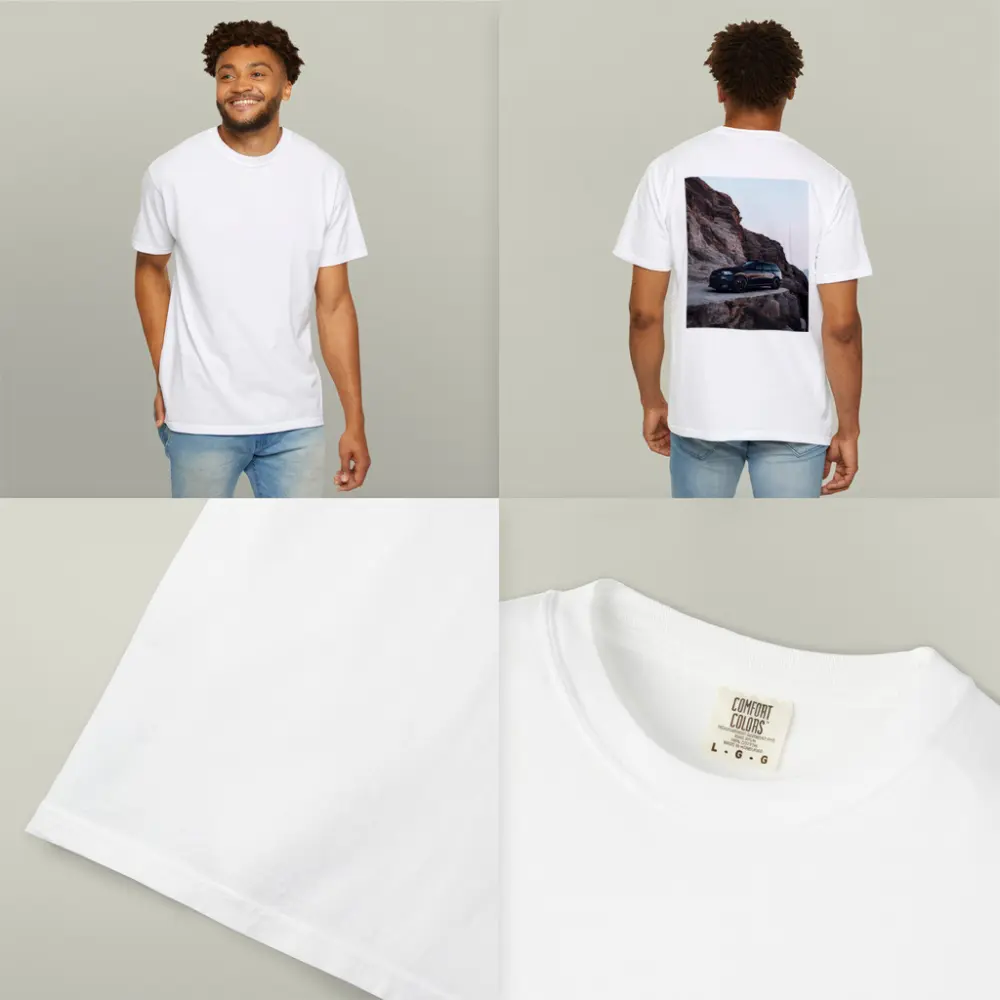 Dodge Durango Black Rocky Mountain Backdrop – T-Shirts