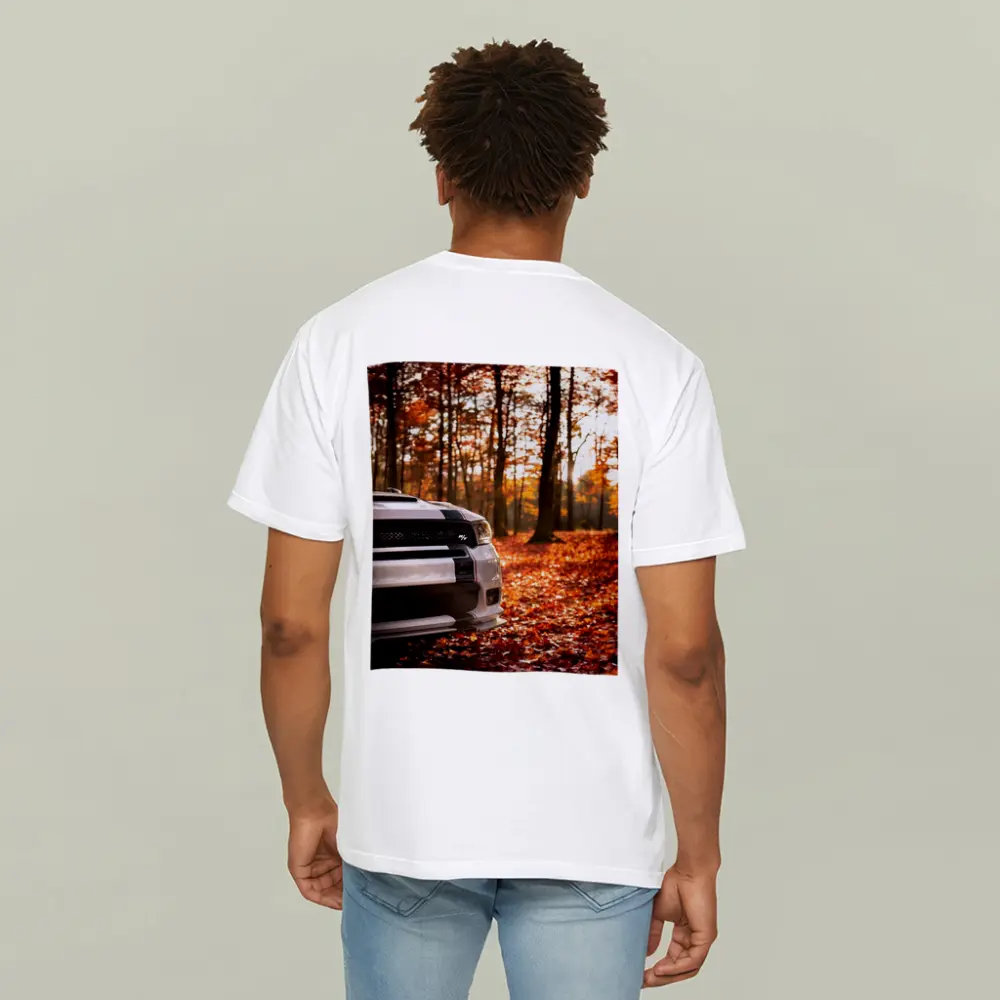 Dodge Durango RT White Autumn Forest – T-Shirts