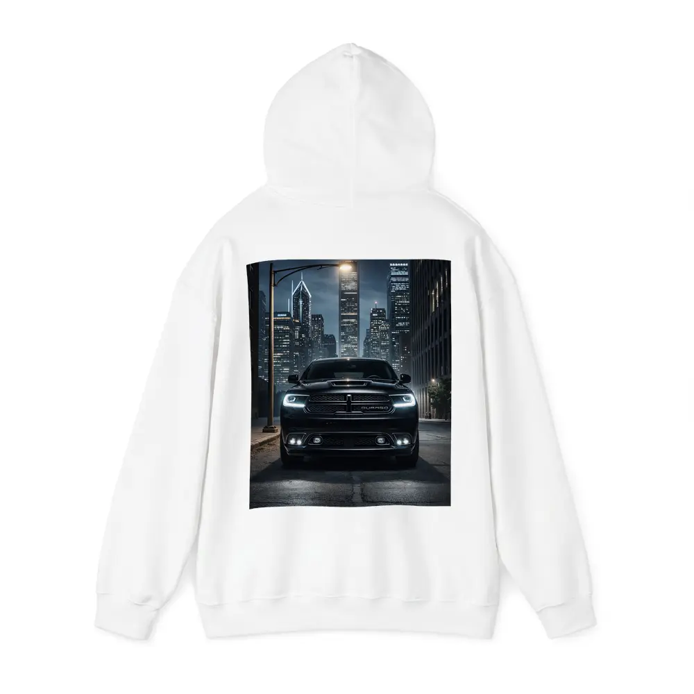 Dodge Durango Black SUV City Night – Hoodies