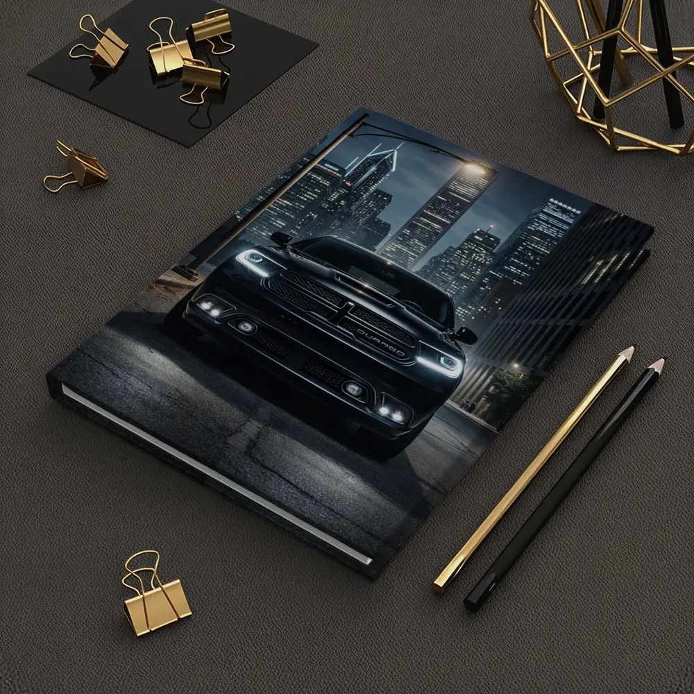 Dodge Durango Black SUV City Night – Notebooks