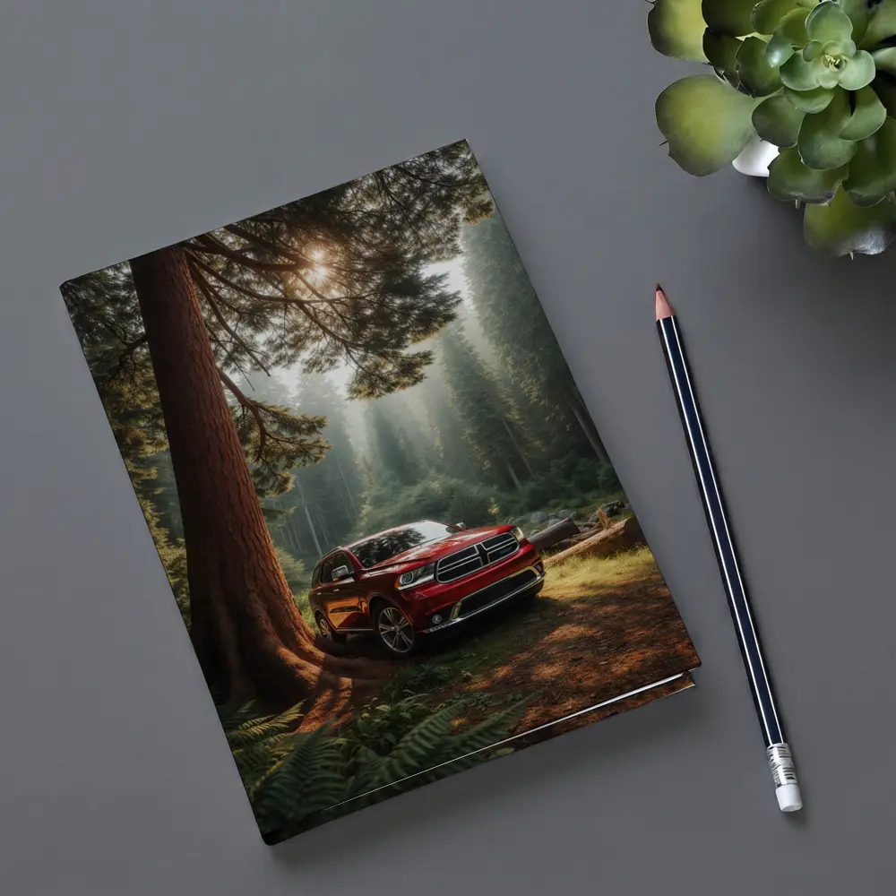 Dodge Durango SUV Deep Forest Setting – Notebooks
