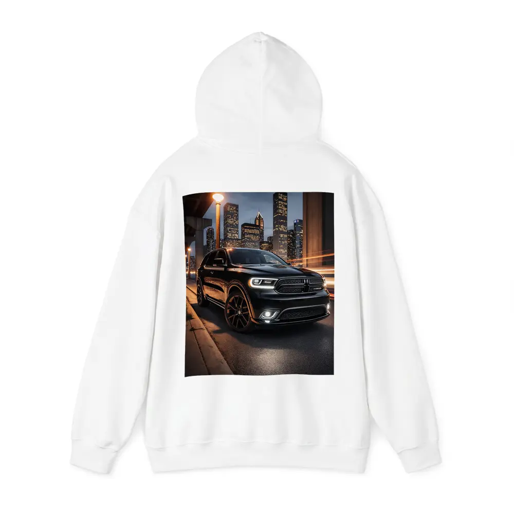 Dodge Durango Black SUV City Night – Hoodies