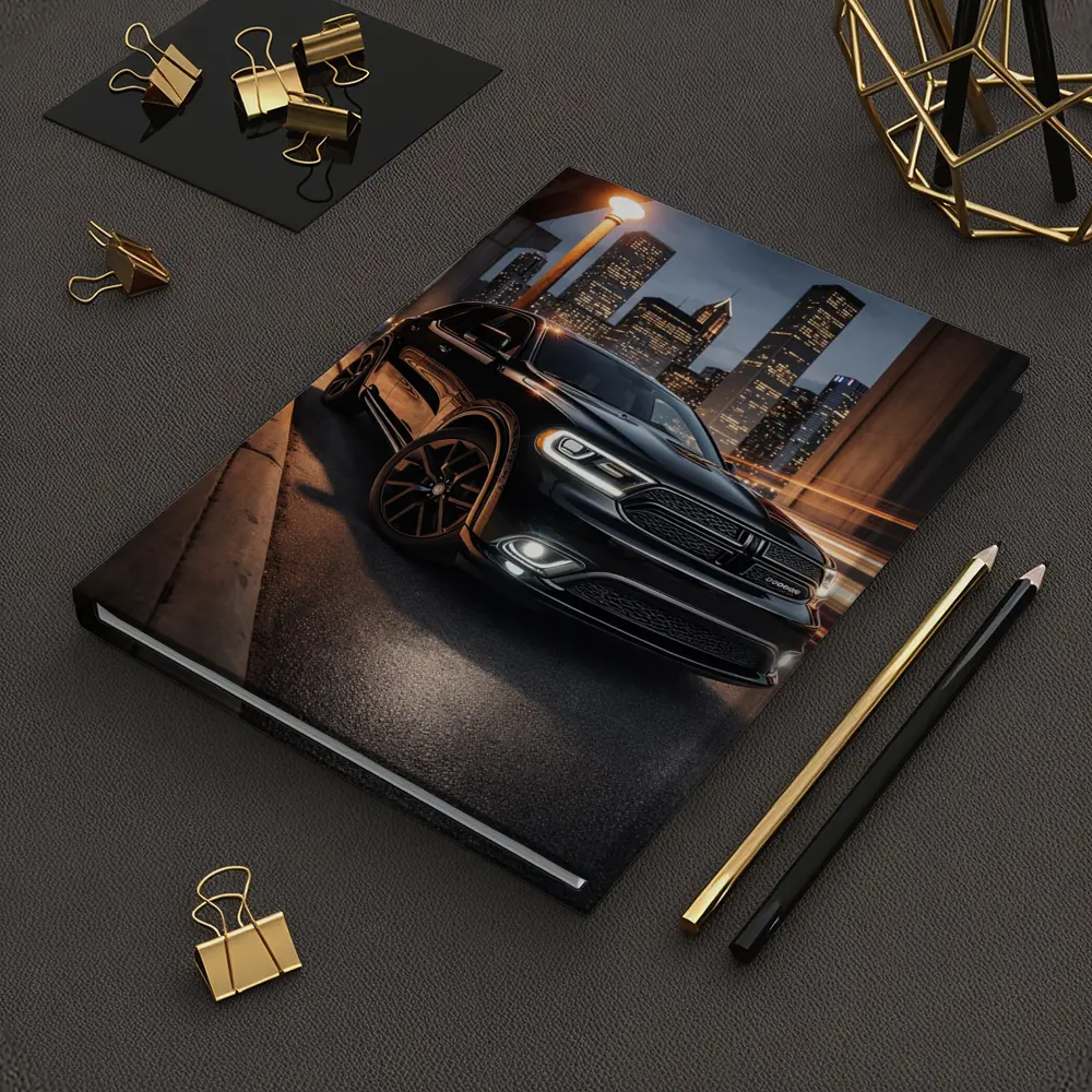 Dodge Durango Black SUV City Night – Notebooks