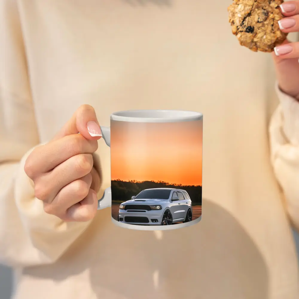 Dodge Durango SRT White Sunset Sky – Mugs