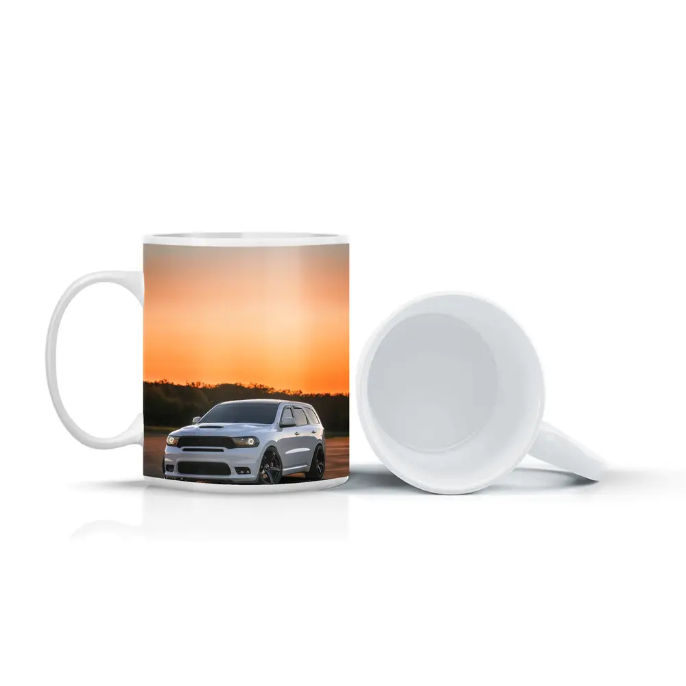 Dodge Durango SRT White Sunset Sky – Mugs