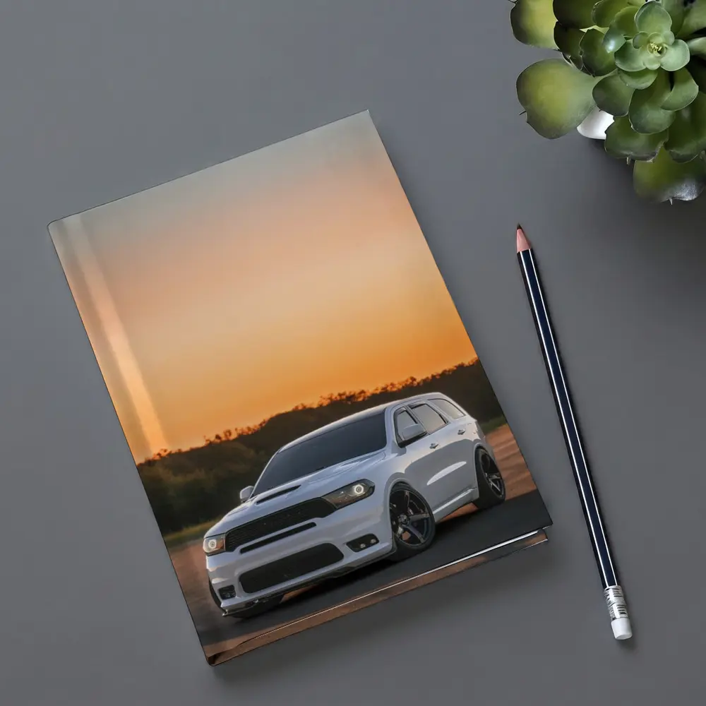 Dodge Durango SRT White Sunset Sky – Notebooks