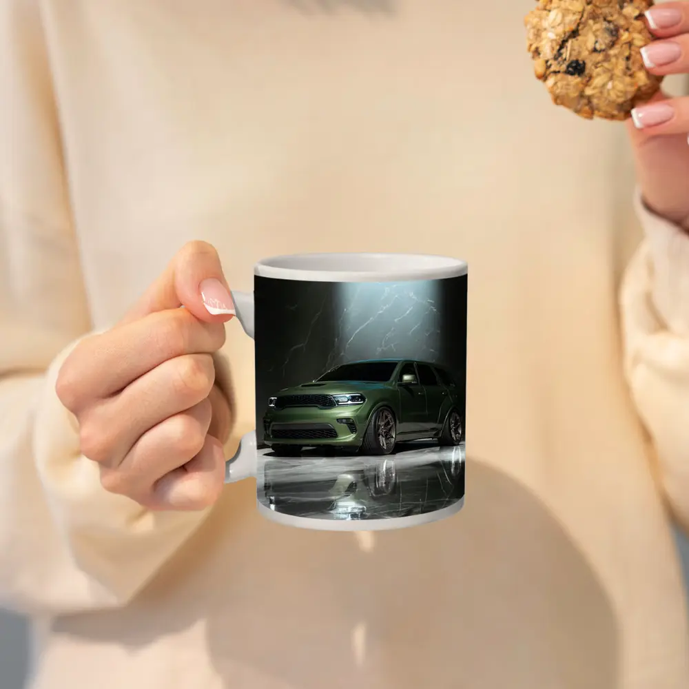 Dodge Durango Green SUV Marble Studio – Mugs