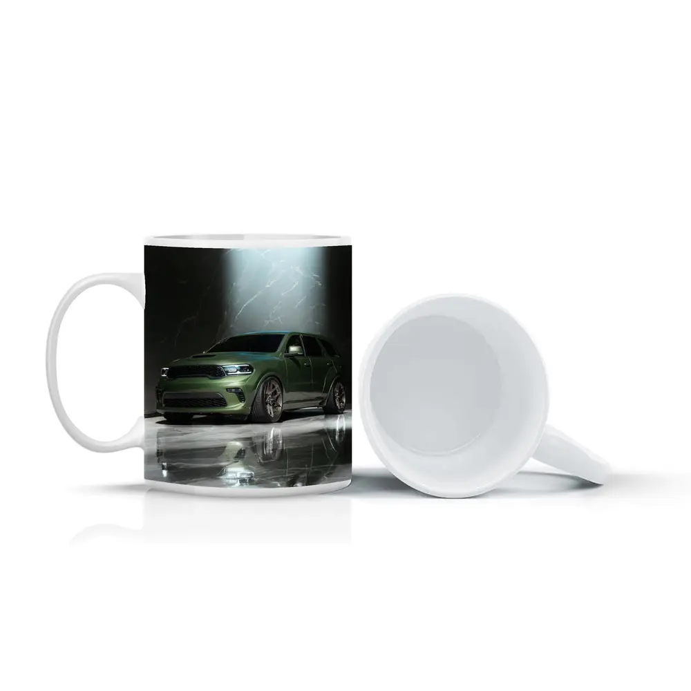 Dodge Durango Green SUV Marble Studio – Mugs