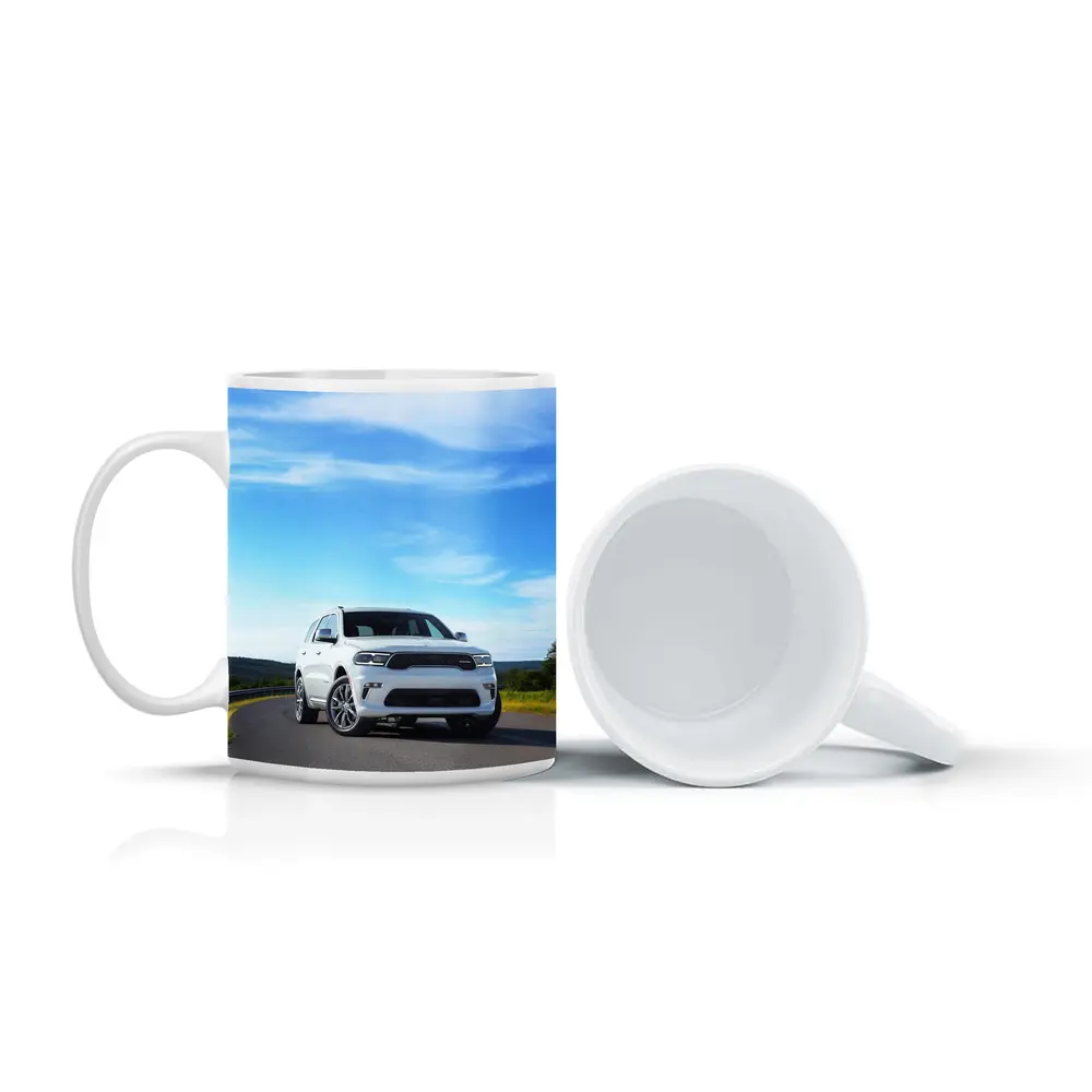 Dodge Durango SUV on Open Road – Mugs