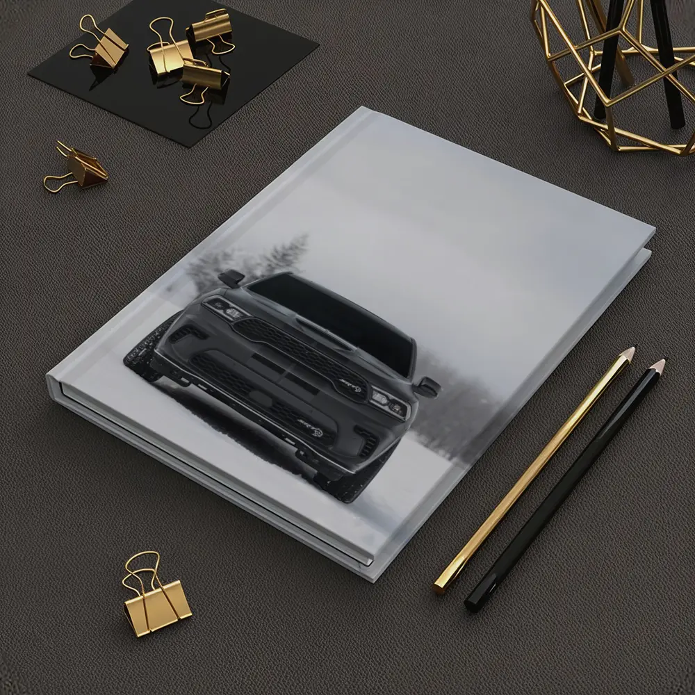 Dodge Durango SRT Front View Winter Snow – Notebooks
