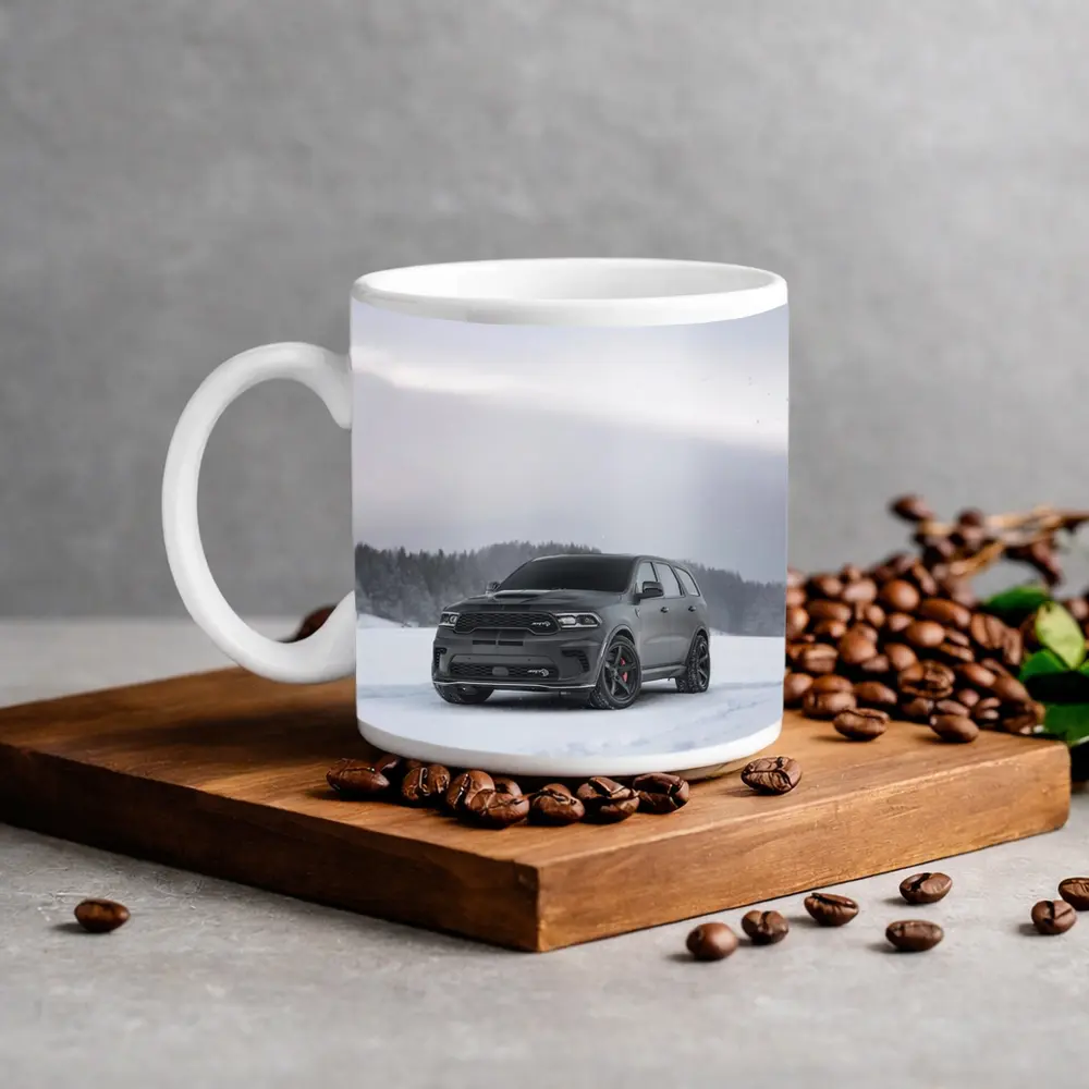 Dodge Durango SRT Matte Black Winter Snow – Mugs