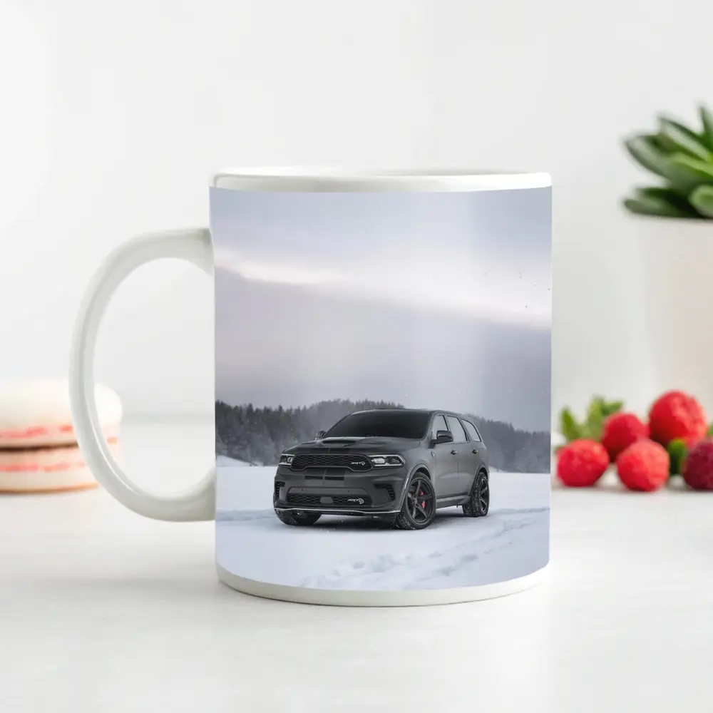 Dodge Durango SRT Matte Black Winter Snow – Mugs