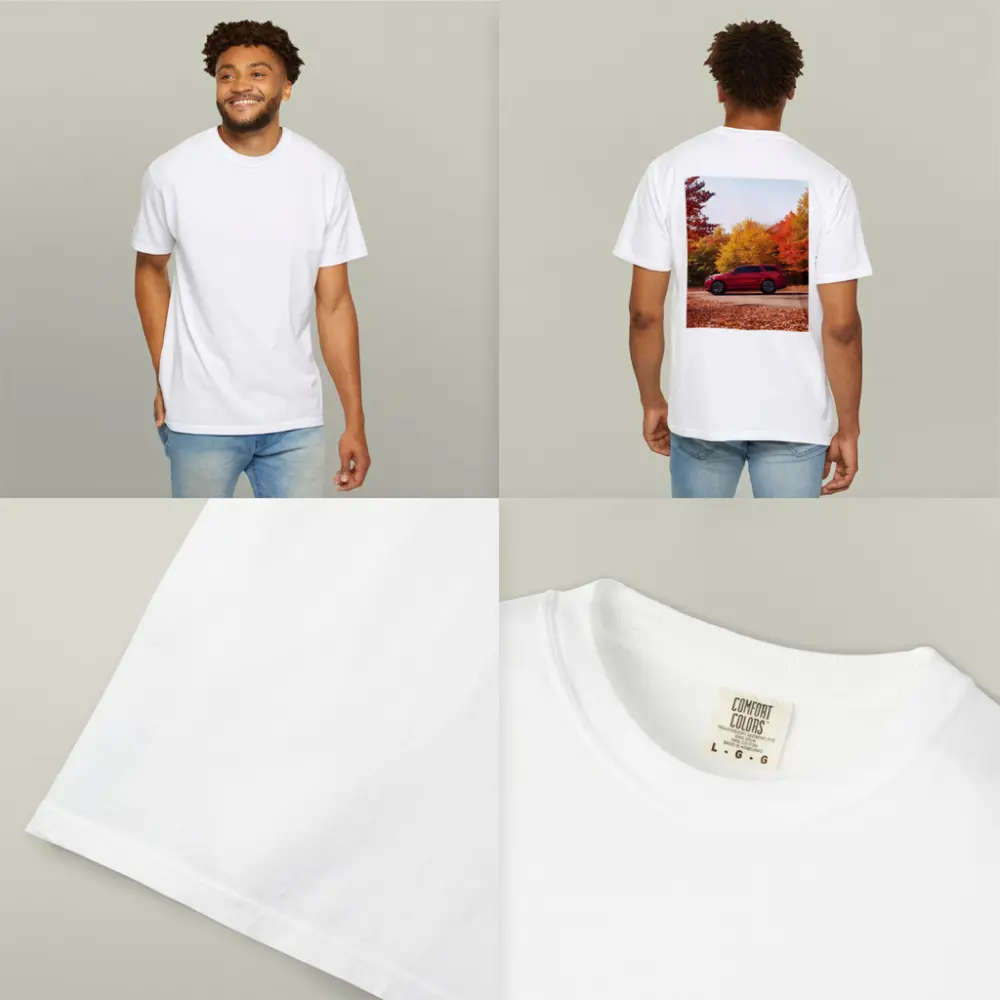 Dodge Durango Red SUV Autumn Forest – T-Shirts