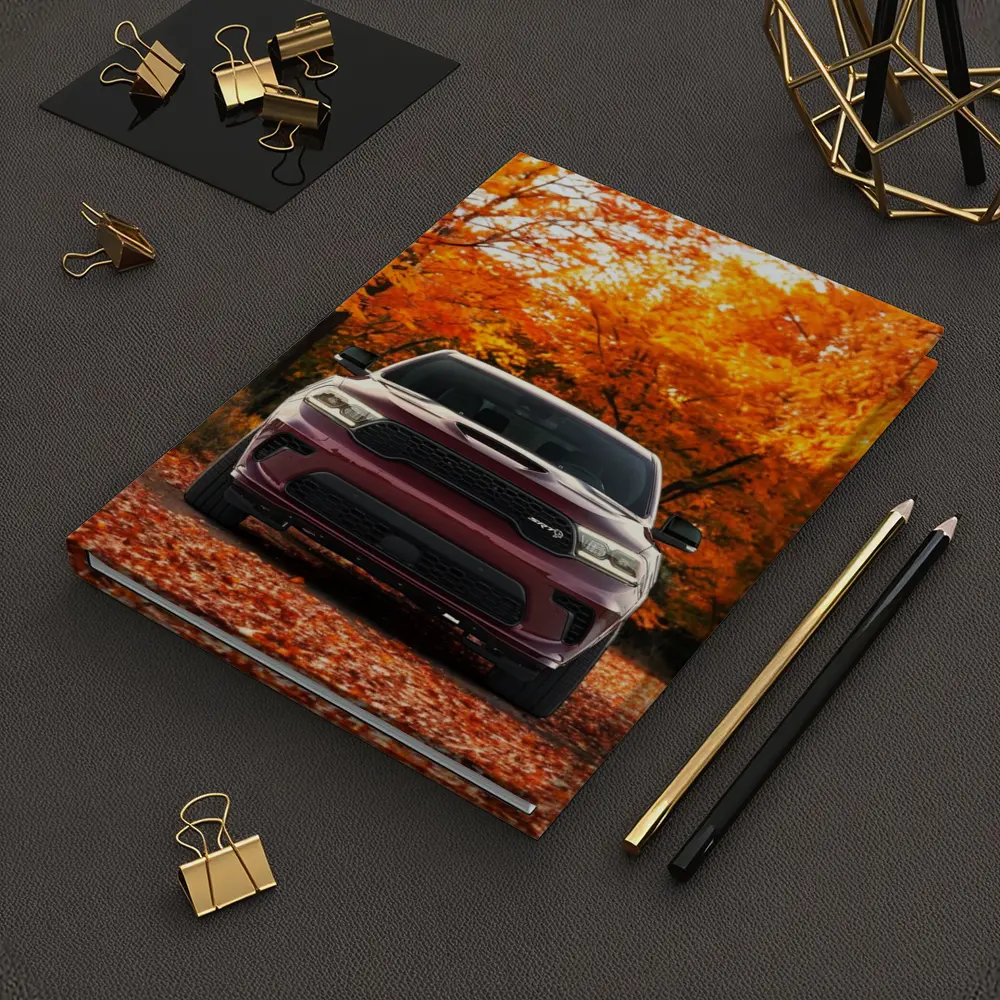 Dodge Durango SRT Front View Autumn Trees – Notebooks