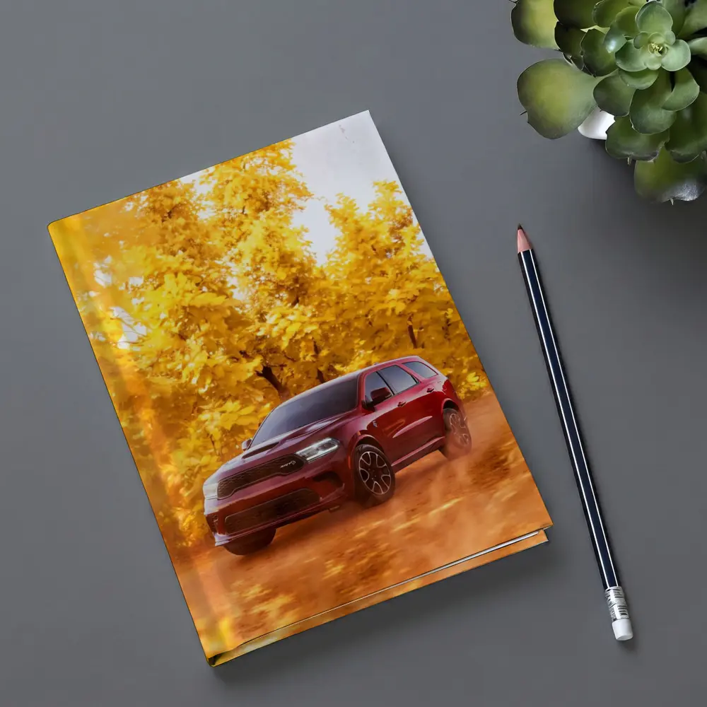 Dodge Durango SRT Red Autumn Forest Drive – Notebooks