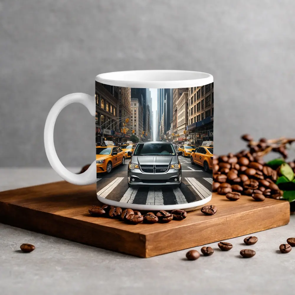 Dodge Grand Caravan New York City Street – Mugs