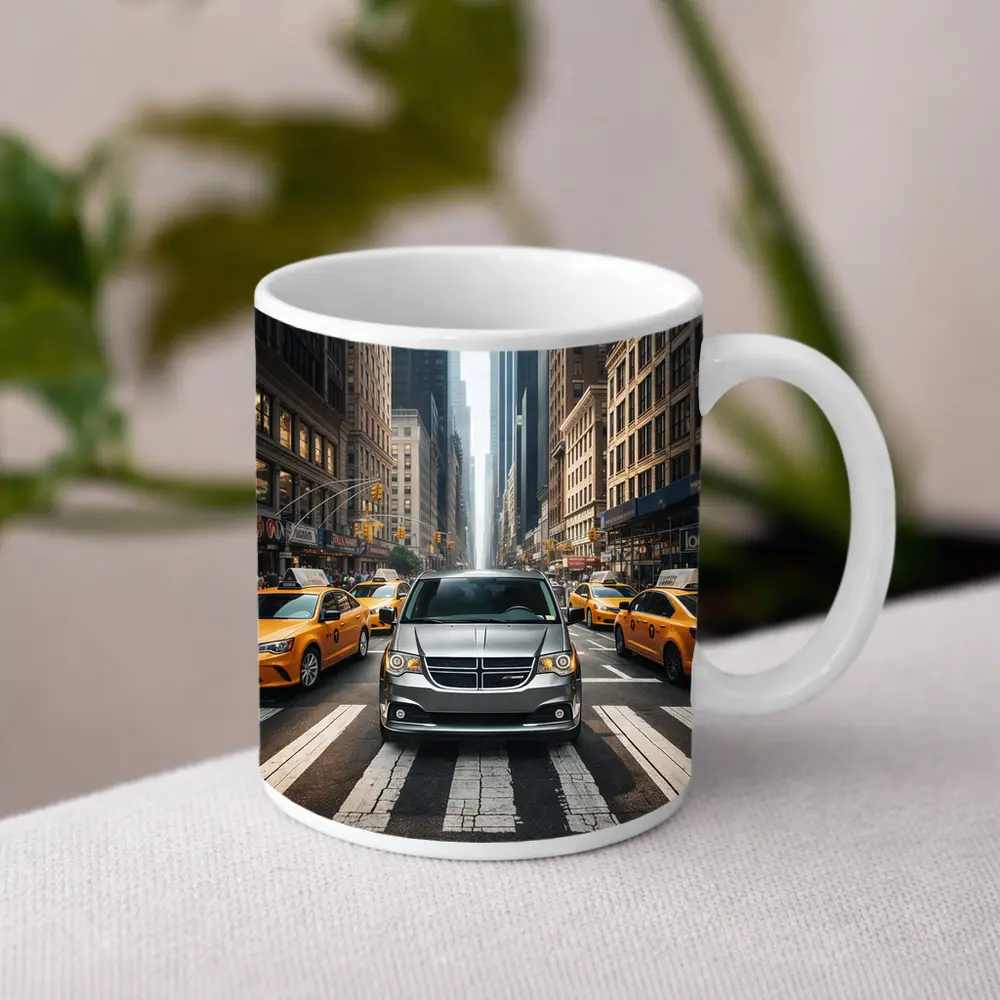 Dodge Grand Caravan New York City Street – Mugs