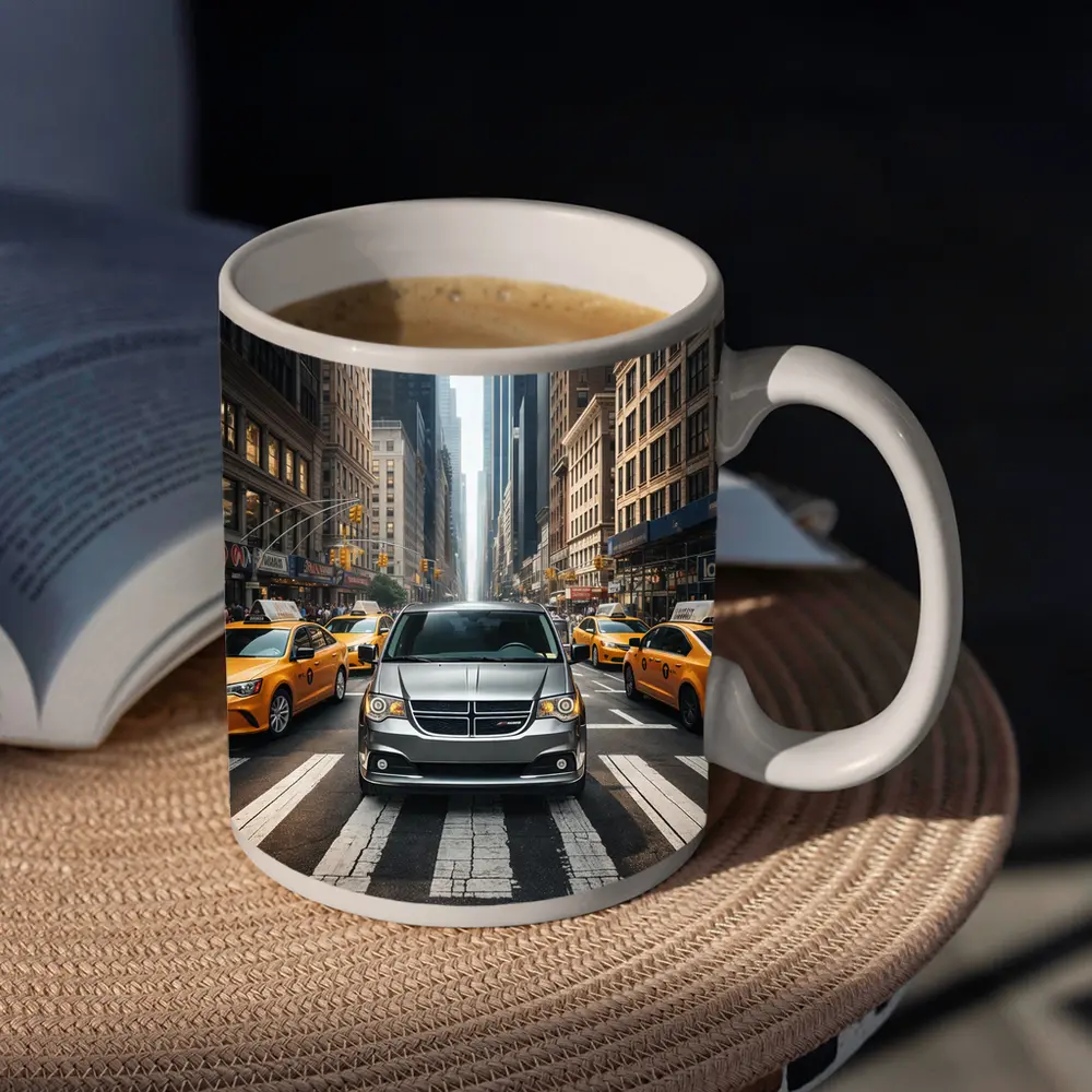 Dodge Grand Caravan New York City Street – Mugs