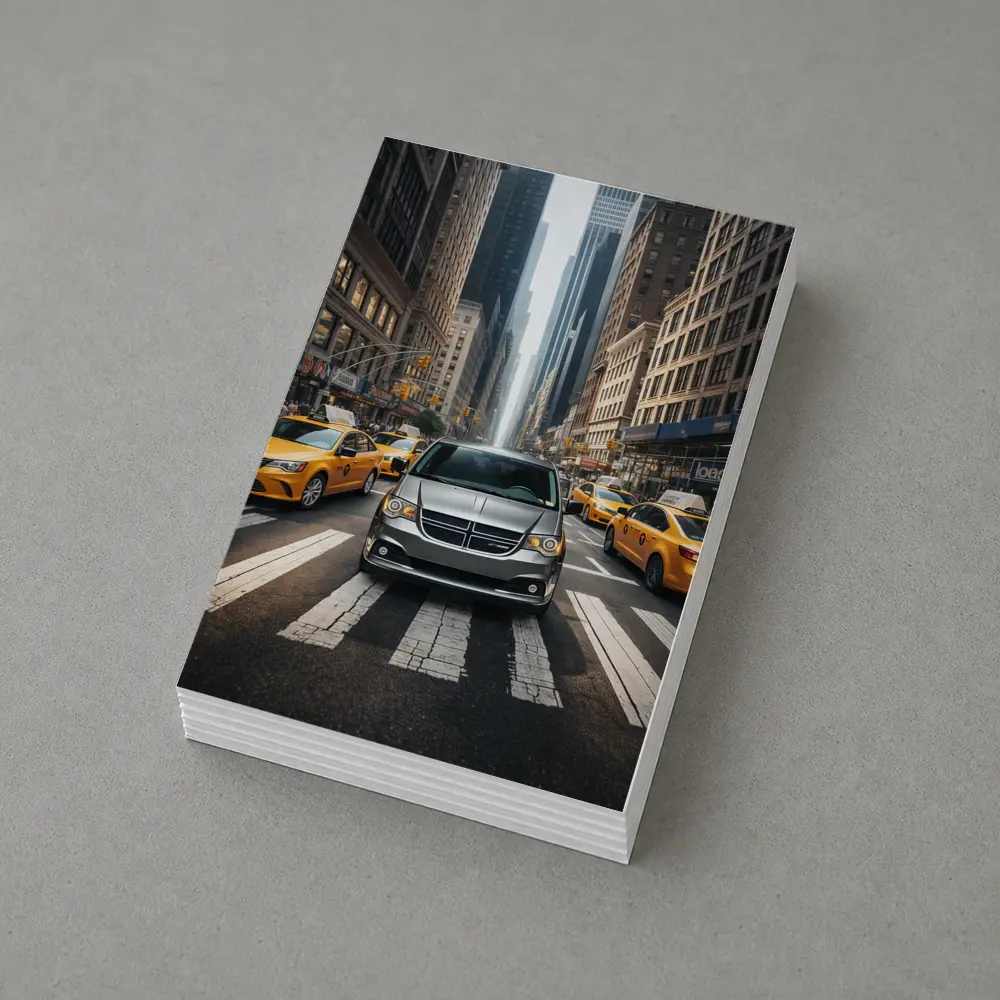 Dodge Grand Caravan New York City Street – Postcards