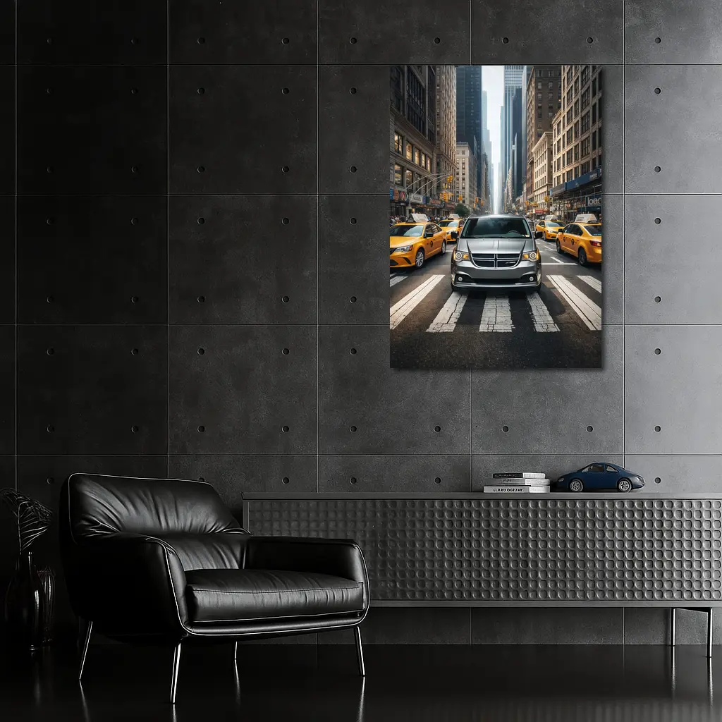 Dodge Grand Caravan New York City Street – Wall Art