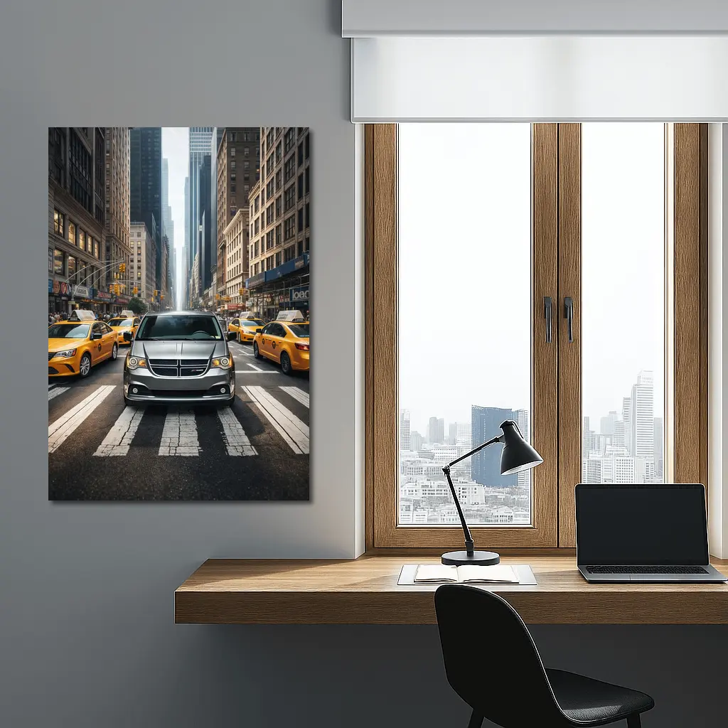 Dodge Grand Caravan New York City Street – Wall Art