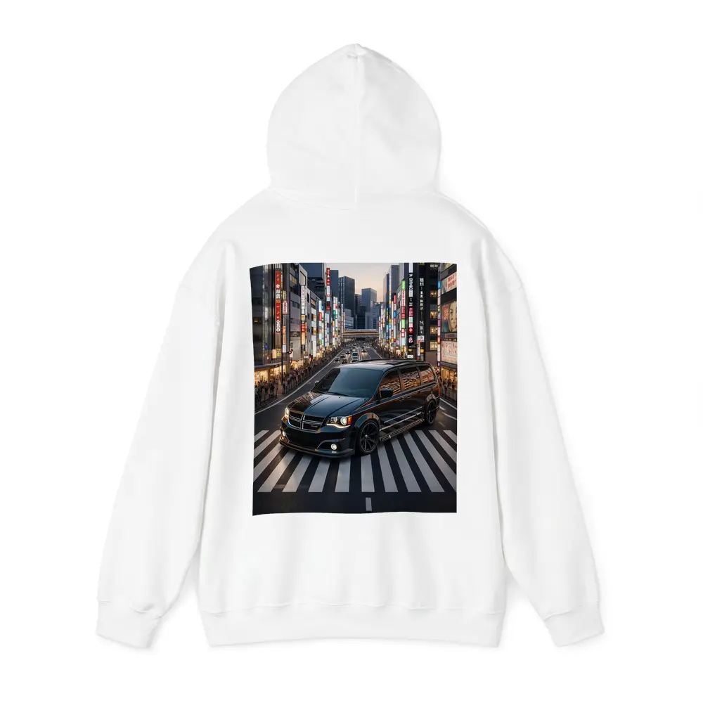 Dodge Grand Caravan Black Tokyo City Streets – Hoodies