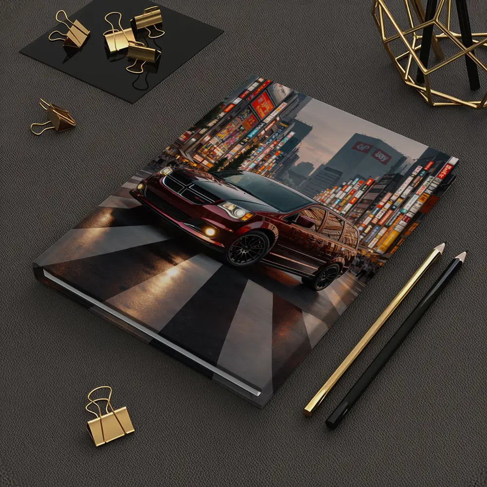Dodge Grand Caravan Tokyo City Night – Notebooks