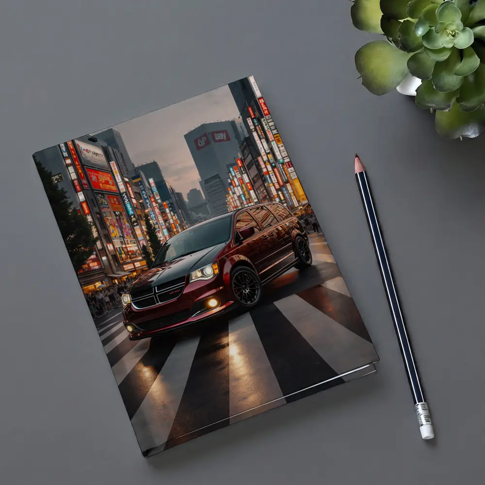 Dodge Grand Caravan Tokyo City Night – Notebooks