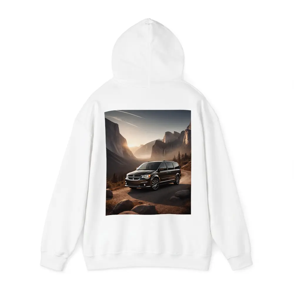 Dodge Grand Caravan Mountain Sunset Landscape – Hoodies