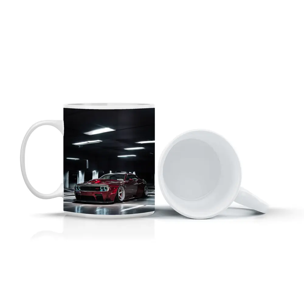 Dodge Challenger Red Wide Body Parking Garage – Mugs