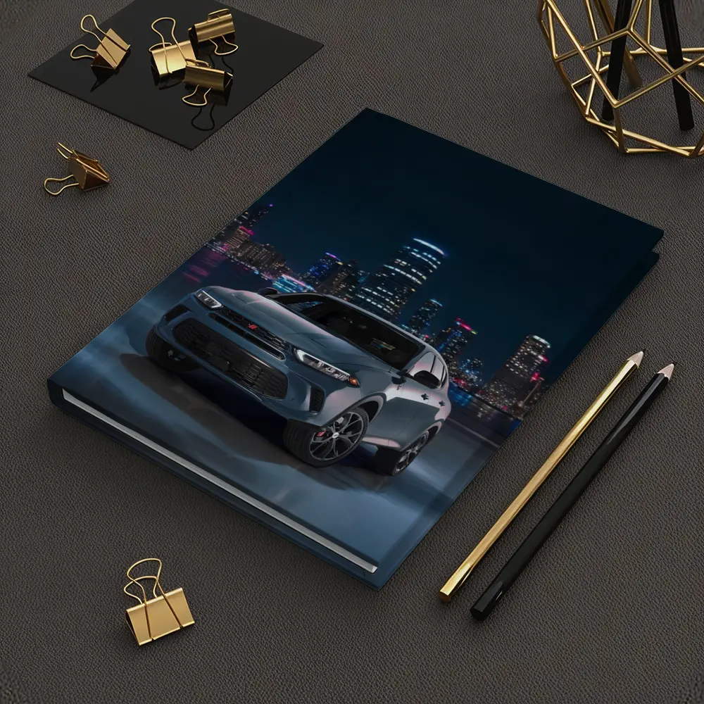 Dodge Hornet SUV City Night Skyline – Notebooks