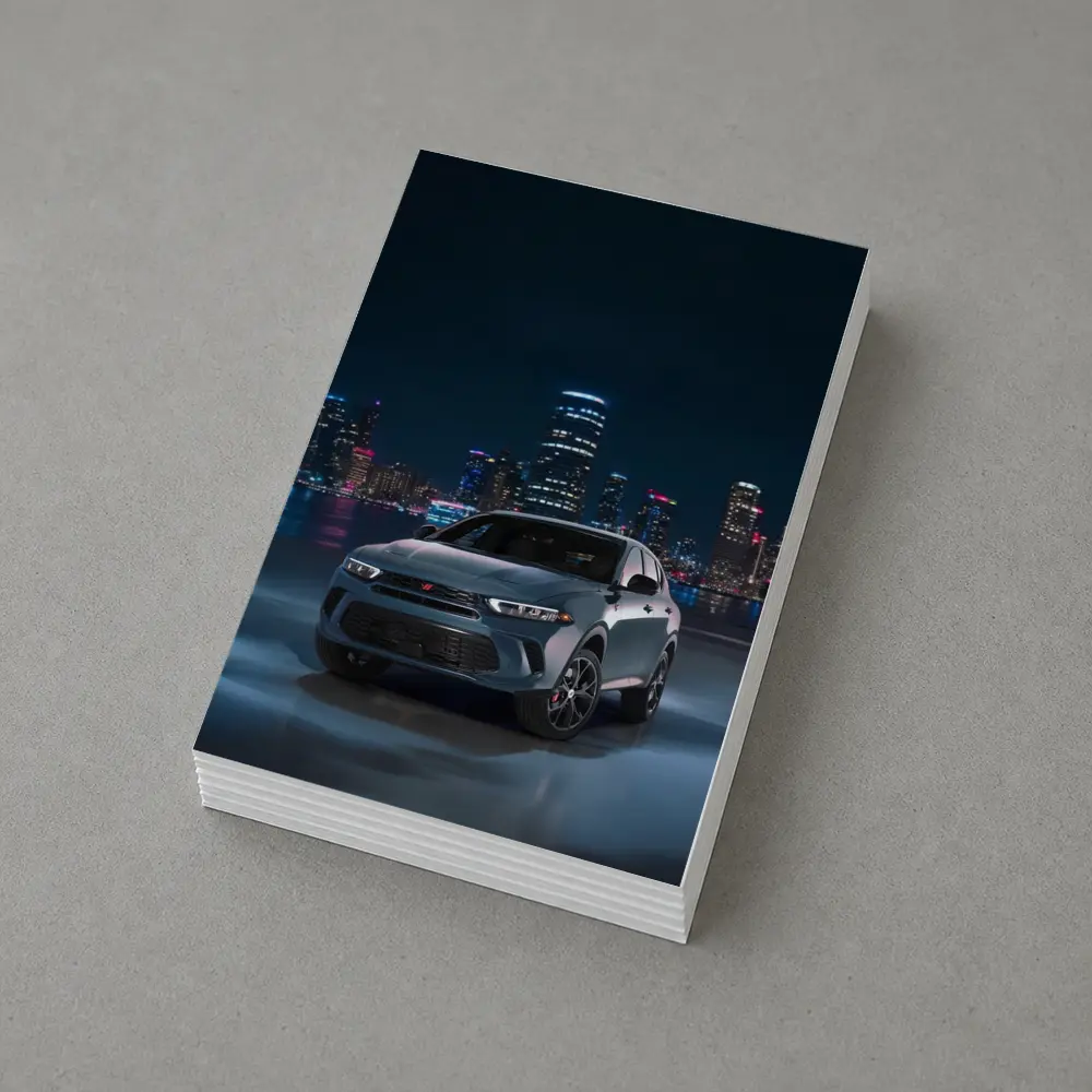 Dodge Hornet SUV City Night Skyline – Postcards