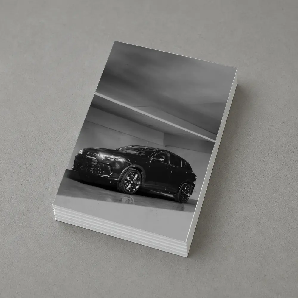 Dodge Hornet Black White Parking Garage – Postcards