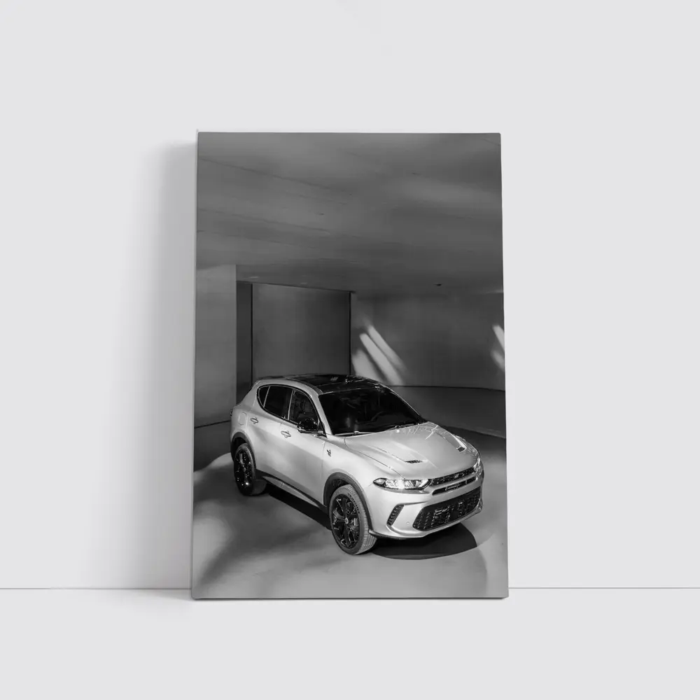 Dodge Hornet SUV Studio Black White – Wall Art