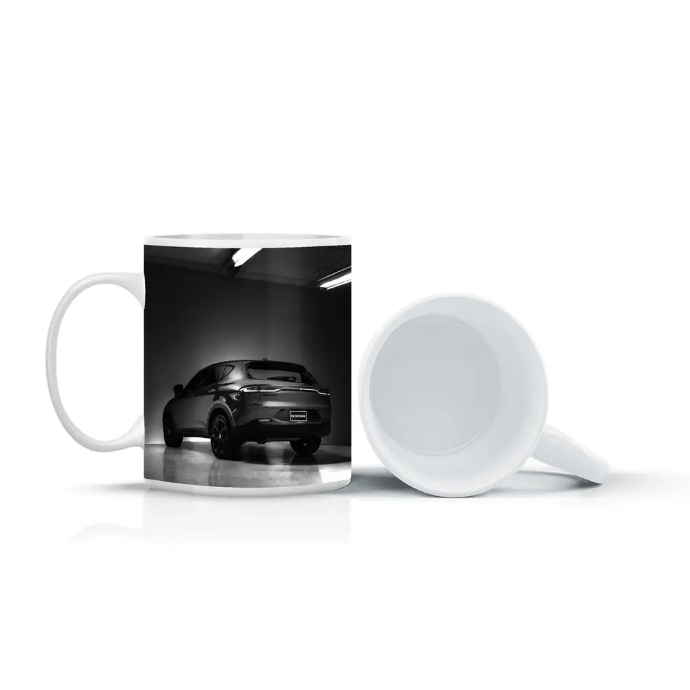 Dodge Hornet SUV Dark Garage Black White – Mugs