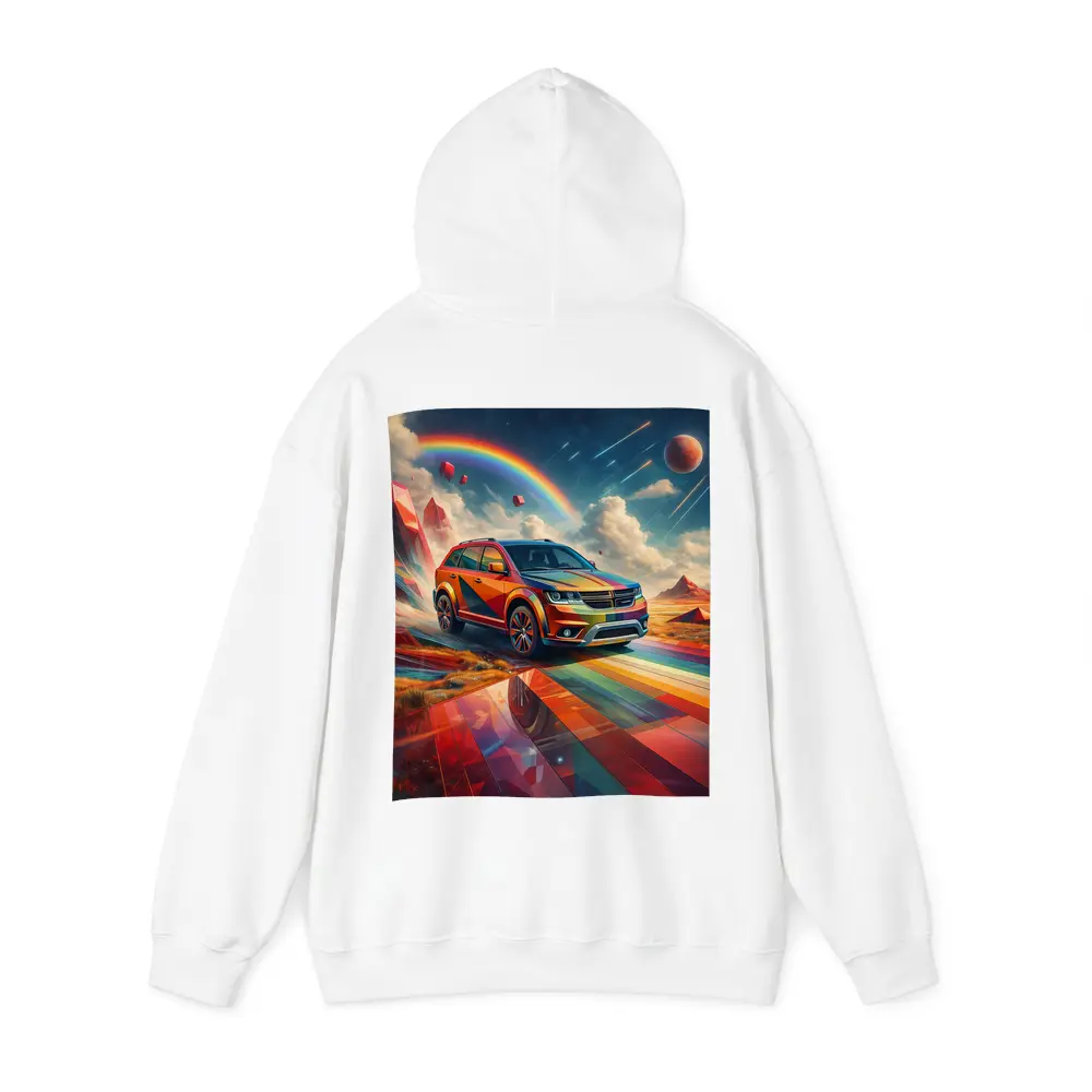 Dodge Journey SUV Rainbow Cosmic Art – Hoodies