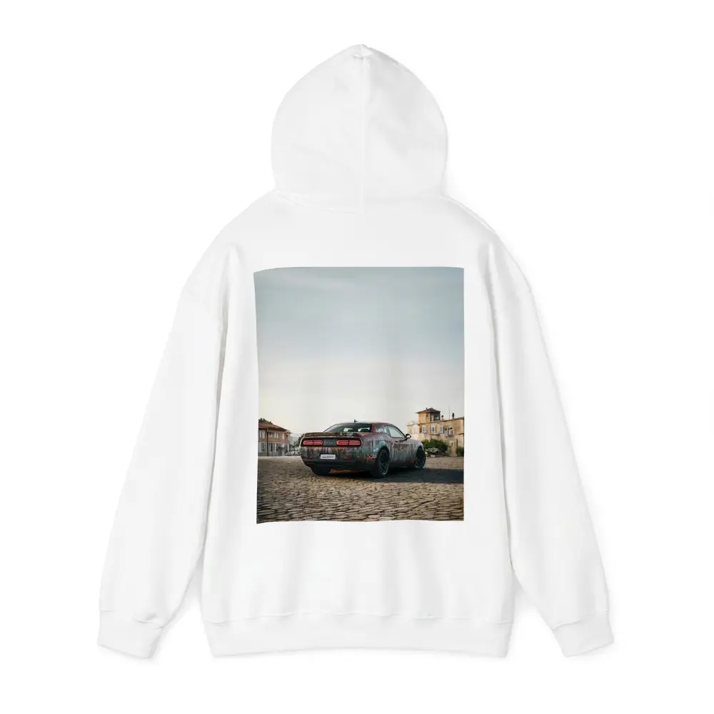Dodge Challenger Rusty Wrap Old City – Hoodies