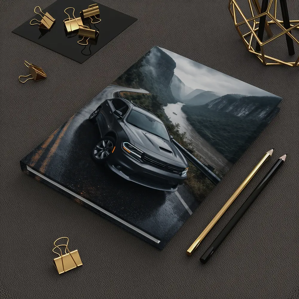 Dodge Durango on Rainy Mountain Road – Notebooks