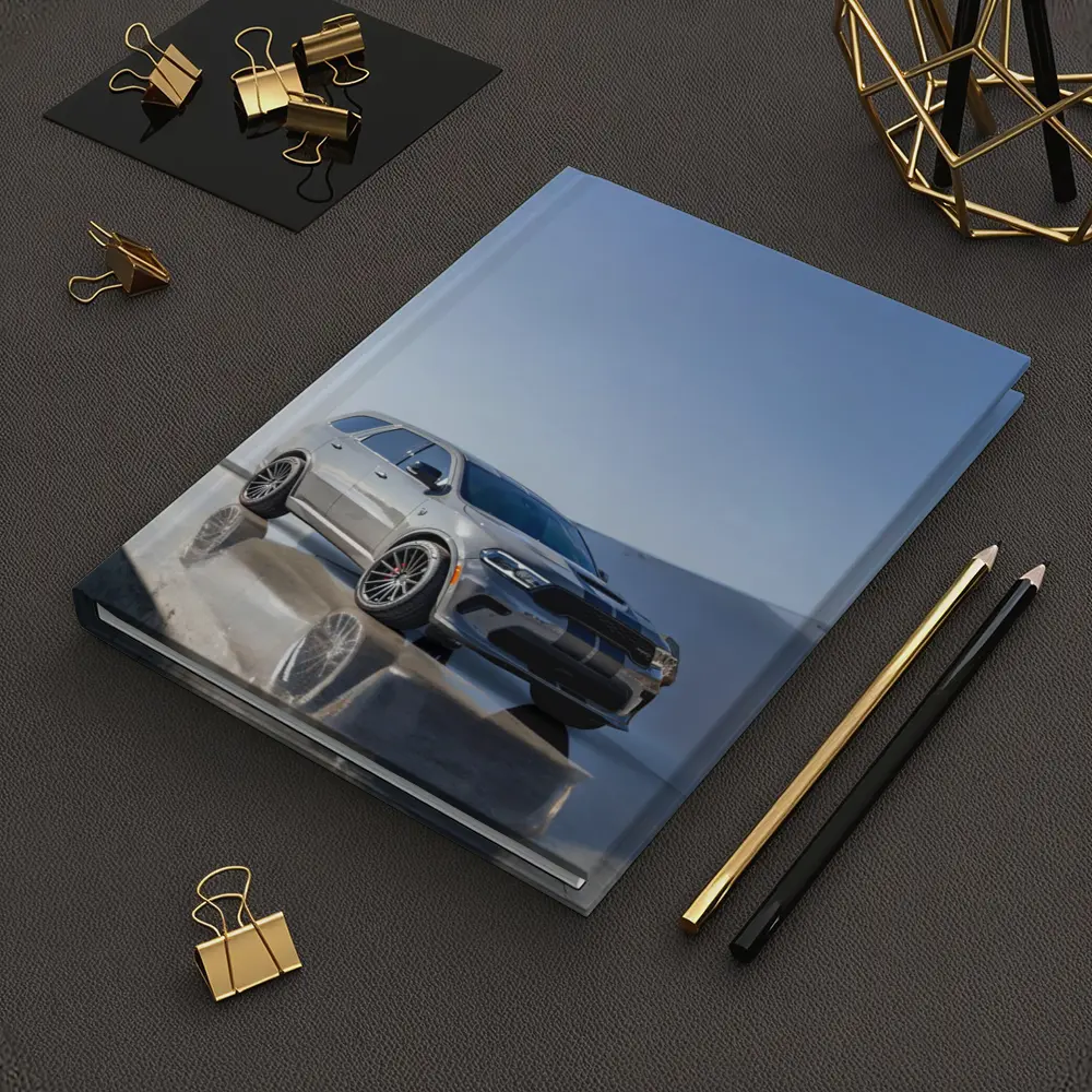 Dodge Durango SRT Gray Minimal Studio Setting – Notebooks