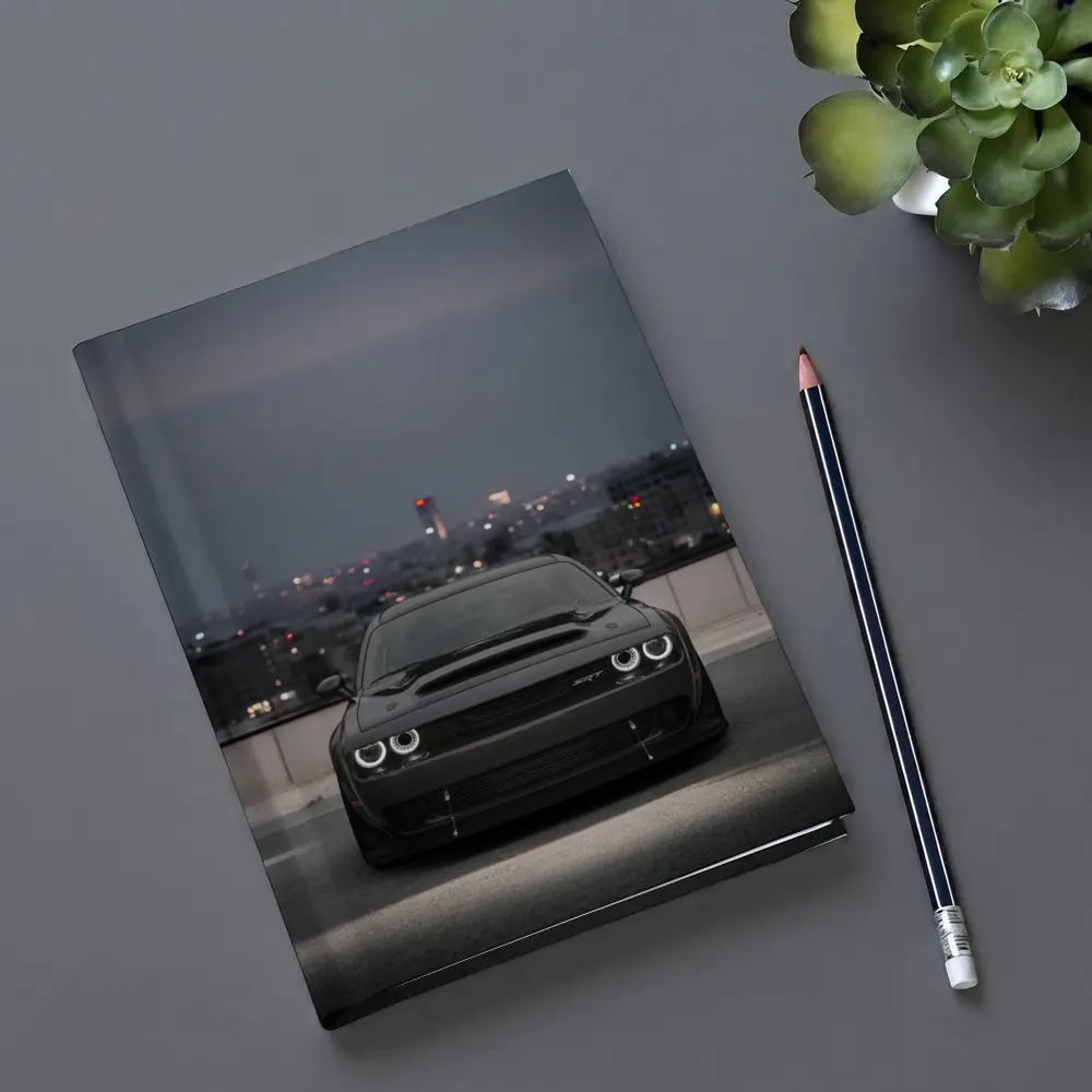 Dodge Challenger SRT Black City Night – Notebooks