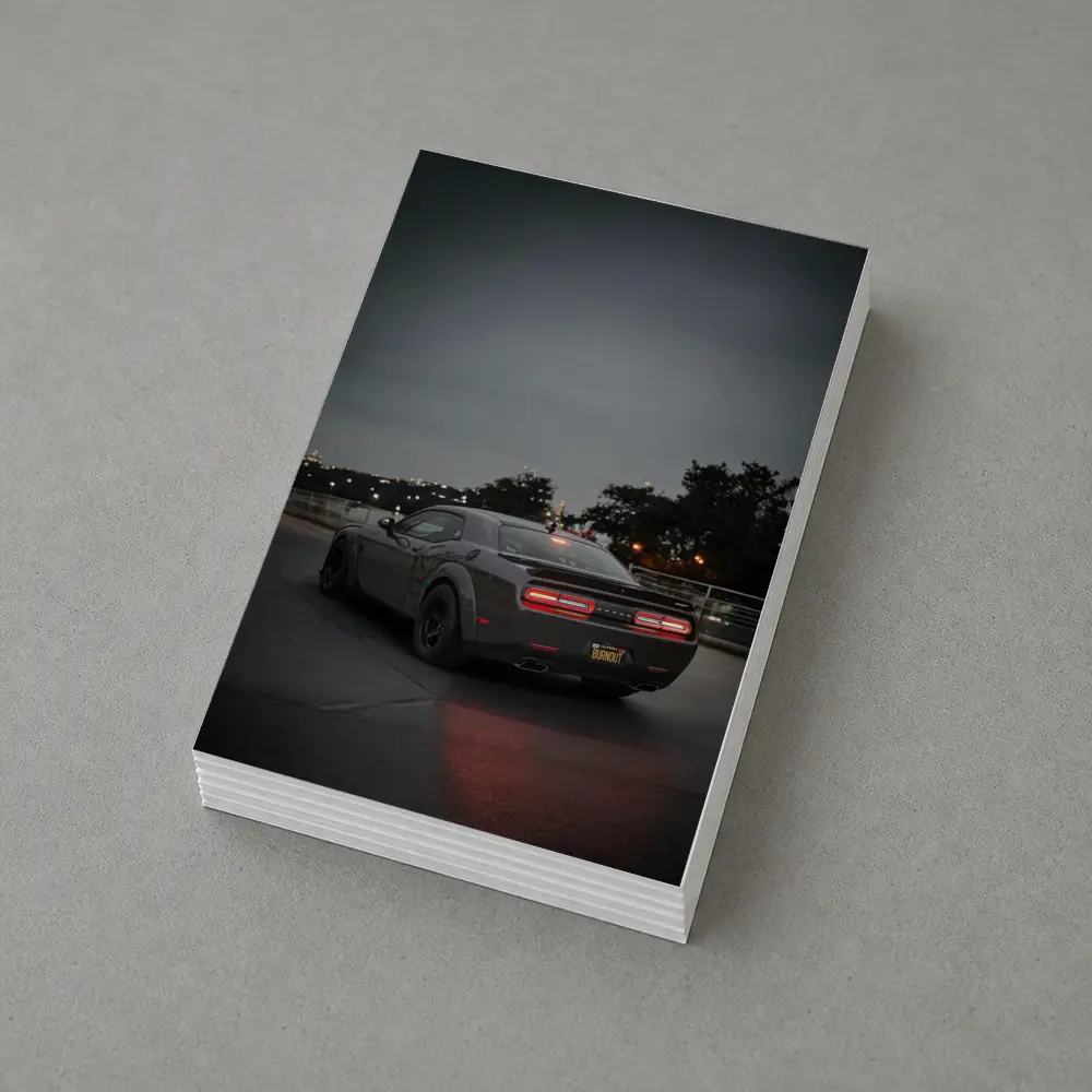 Dodge Challenger SRT Dark City Night – Postcards