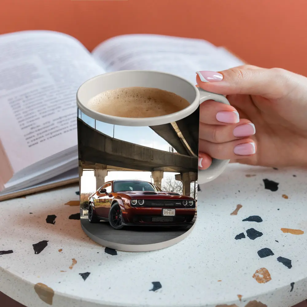 Dodge Challenger SRT Under Concrete Bridge – Mugs