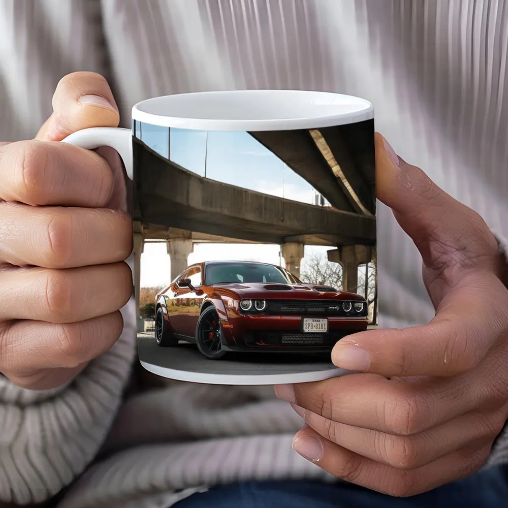 Dodge Challenger SRT Under Concrete Bridge – Mugs