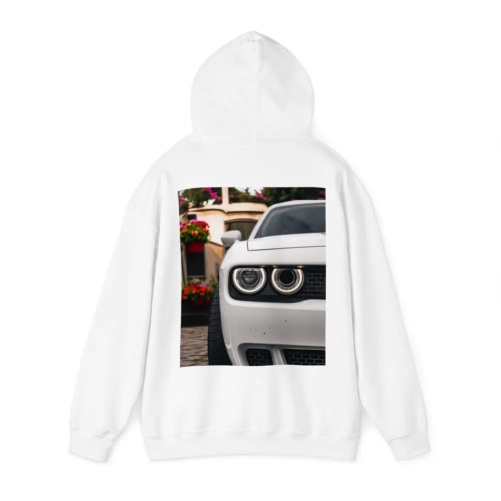 Dodge Challenger SRT Front View Old Town – Hoodies